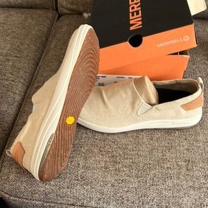 Merrell gridway Moc canvas shoes women’s size 11